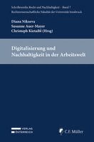Diana Niksova, Susanne Auer-Mayer, Christoph Kietaibl - Digitalisierung und Nachhaltigkeit in der Arbeitswelt, Häftad