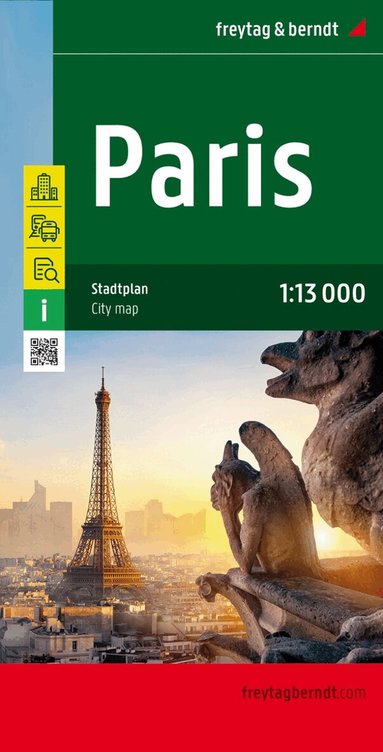 Freytag-Berndt - Paris, City Plan 1:13.000, Övrigt