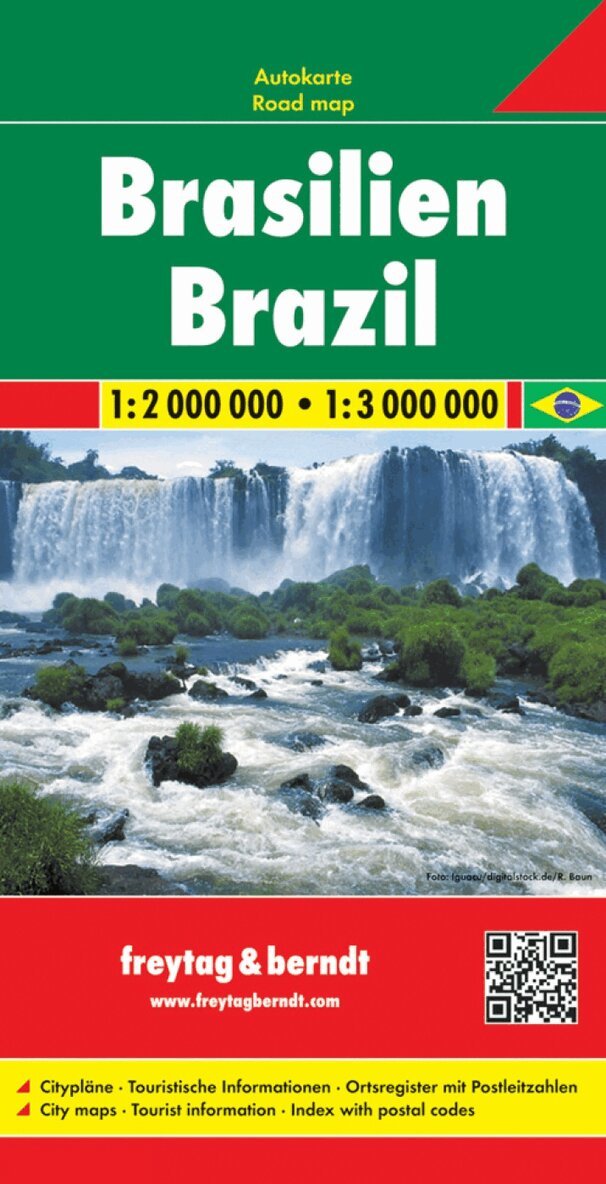 Freytag-Berndt - Brasil, Automap 1:2.000.000 - 1:3.000.000, Övrigt