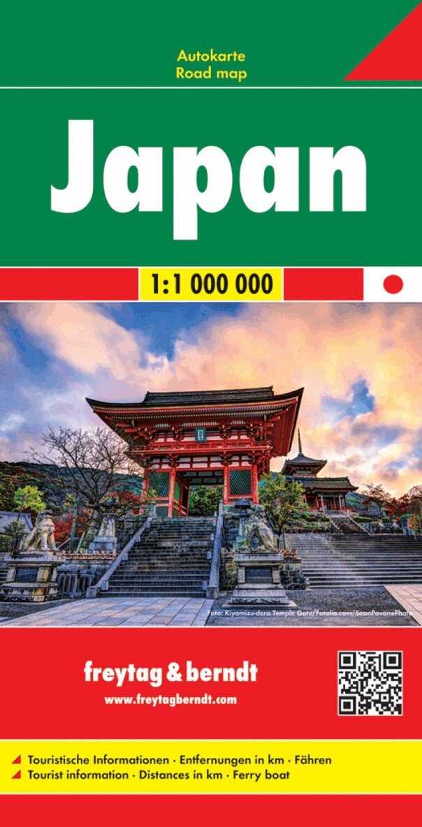Freytag-Berndt - Japan, Automap 1:1m, Övrigt