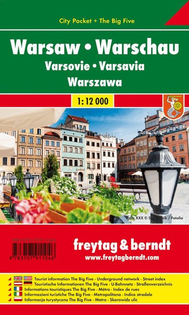 Freytag-Berndt, Freytag-Berndt und Artaria KG - Warsaw, City Plan 1:12.000, City Pocket + The Big Five, Övrigt