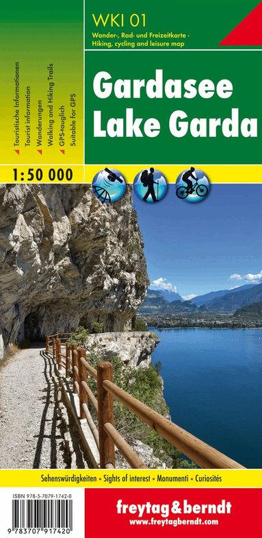 Freytag-Berndt - Lake Garda, Walking map 1:50.000, Övrigt