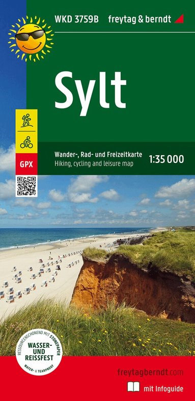 Freytag-Berndt, Freytag & Berndt - Sylt, Walking, Cycling and Leisure Map 1:35.000, Övrigt