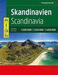 Scandinavia, Autoatlas 1:200,000 - 1:400,000, freytag & berndt