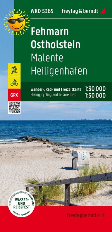 Freytag-Berndt, Freytag & Berndt - Fehmarn - Ostholstein, hiking, cycling and leisure map, Övrigt