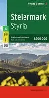 Steiermark, Straßen- und Freizeitkarte 1:200.000, freytag & berndt