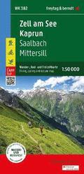 Zell am See -  Kaprun  Hiking, Cycling and Leisure Map: 382