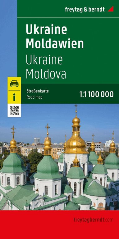 Freytag-Berndt, Freytag & Berndt - Ukraine - Moldova, Automap 1:1m, Övrigt