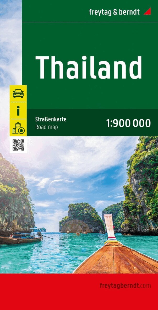 Freytag-Berndt, Freytag & Berndt - Thailand Road Map, Övrigt. Tillgänglighet: Lägg i varukorg