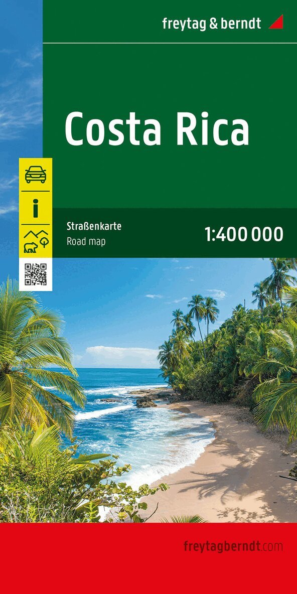Freytag-Berndt, Freytag & Berndt - Costa Rica, Road Map 1:400.000, Övrigt