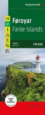 Faroe Islands Road Map
