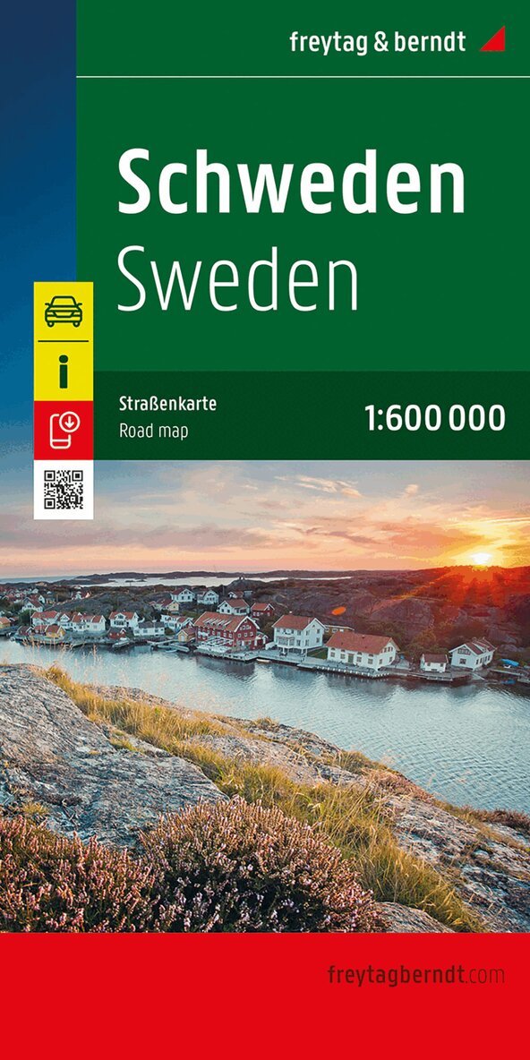 Freytag-Berndt, Freytag & Berndt - Sweden Road Map 1:600,000, Övrigt