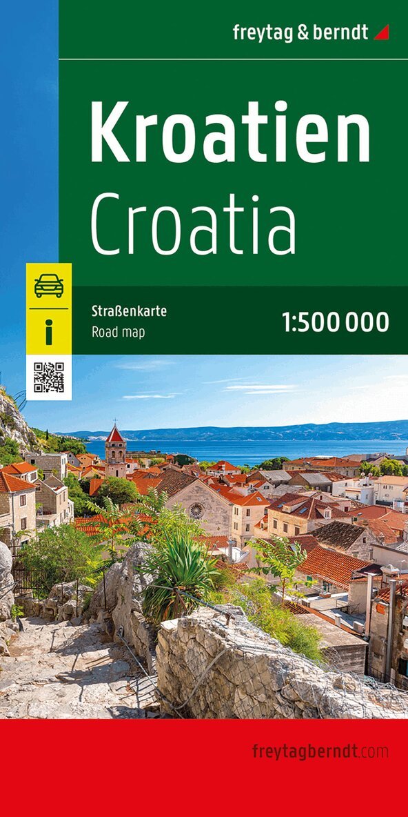 Freytag-Berndt, Freytag & Berndt - Croatia Road Map 1: 500 000, Övrigt