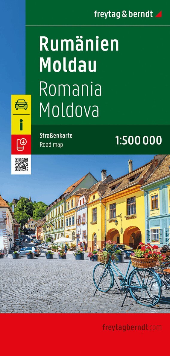 Freytag-Berndt, Freytag & Berndt - Romania - Moldova, Road Map 1:500.000, Övrigt