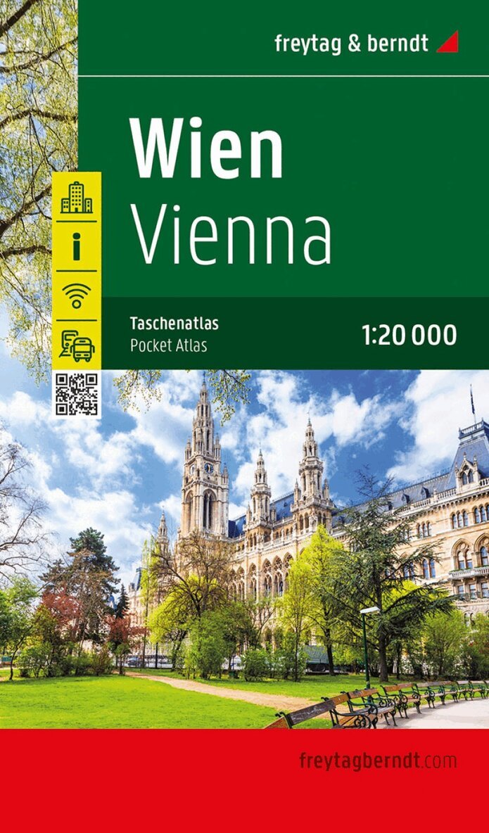 Freytag-Berndt, Freytag & Berndt - Vienna Pocket Atlas 1:20,000. Tillgänglighet: Lägg i varukorg