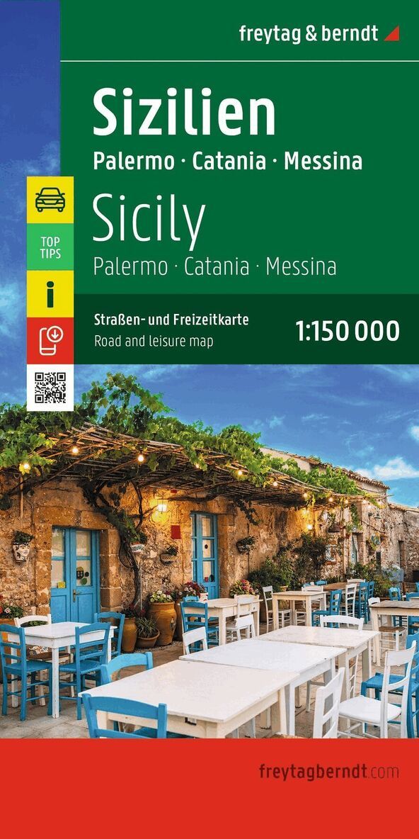freytag & berndt - Sicily - Palermo, Catania, Messina, Häftad