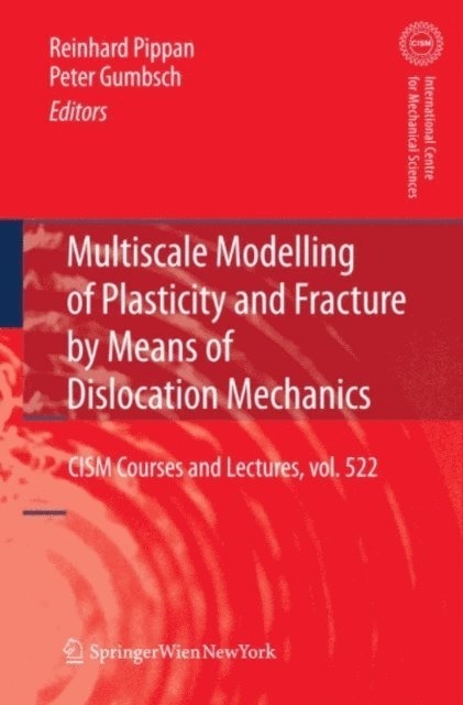 Reinhard Pippan, Peter Gumbsch - Multiscale Modelling of Plasticity and Fracture by Means of Dislocation Mechanics, E-bok