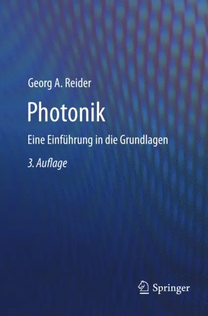 Georg A. Reider - Photonik, E-bok. Tillgänglighet: Lägg i varukorg