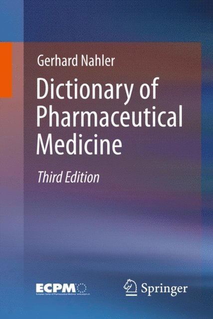Gerhard Nahler - Dictionary of Pharmaceutical Medicine, E-bok. Tillgänglighet: Lägg i varukorg