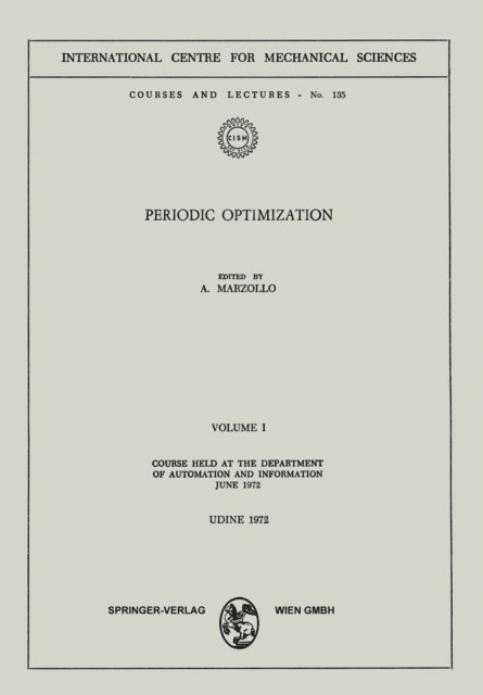 Angelo Marzollo - Periodic Optimization, E-bok