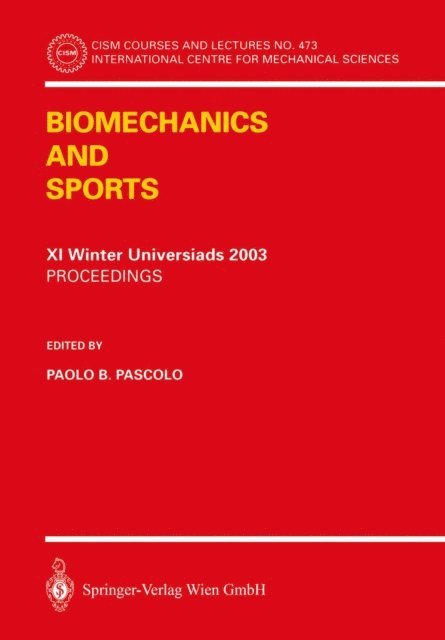 Paolo B. Pascolo - Biomechanics and Sports, E-bok