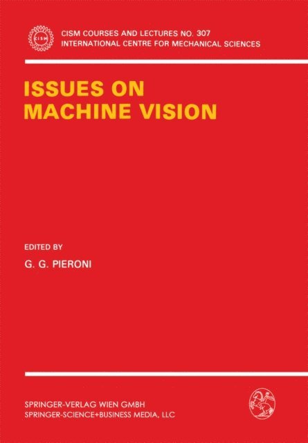 G.G. Pieroni - Issues on Machine Vision, E-bok