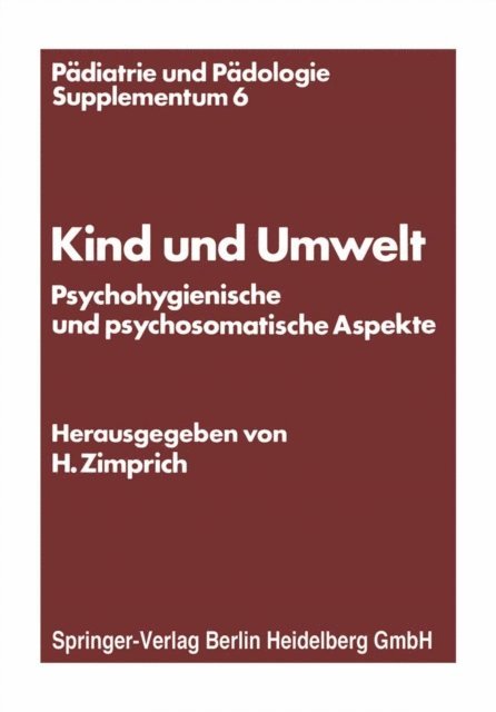 Hans Zimprich - Kind und Umwelt, E-bok