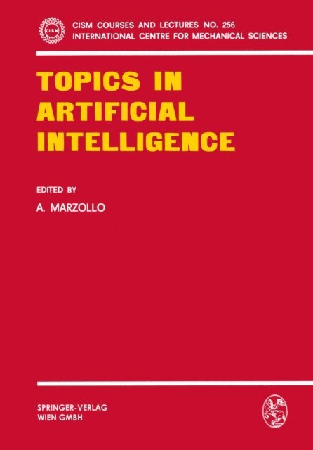 A. Marzollo - Topics in Artificial Intelligence, E-bok