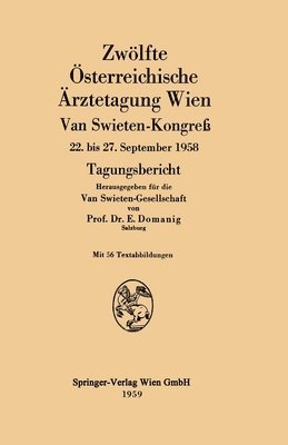 Zwölfte Österreichische Ärztetagung Wien