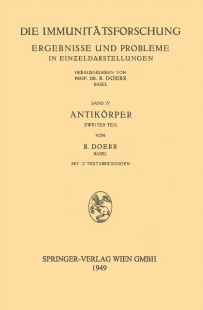 Robert DOERR - Antikörper, E-bok