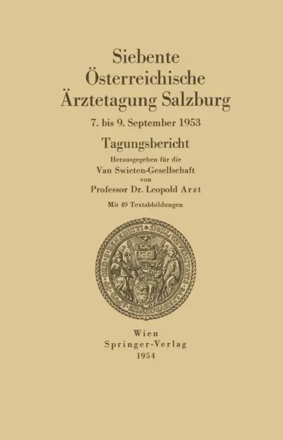 Leopold Arzt - Siebente Österreichische Ärztetagung Salzburg, E-bok. Tillgänglighet: Lägg i varukorg