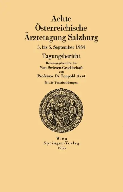 Leopold Arzt - Achte Österreichische Ärztetagung Salzburg, E-bok. Tillgänglighet: Lägg i varukorg