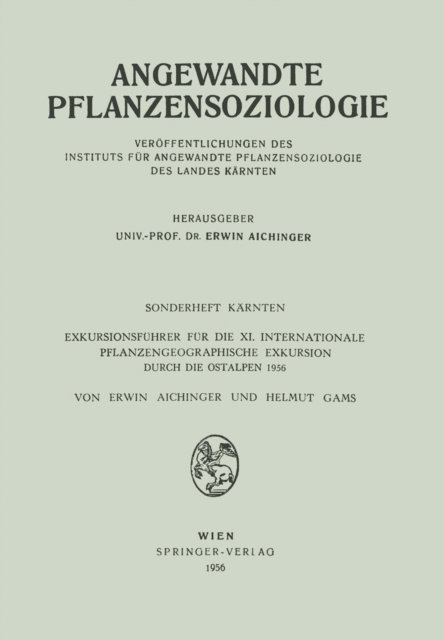 Helmut Gams, Erwin Aichinger - Sonderheft Kärnten, E-bok