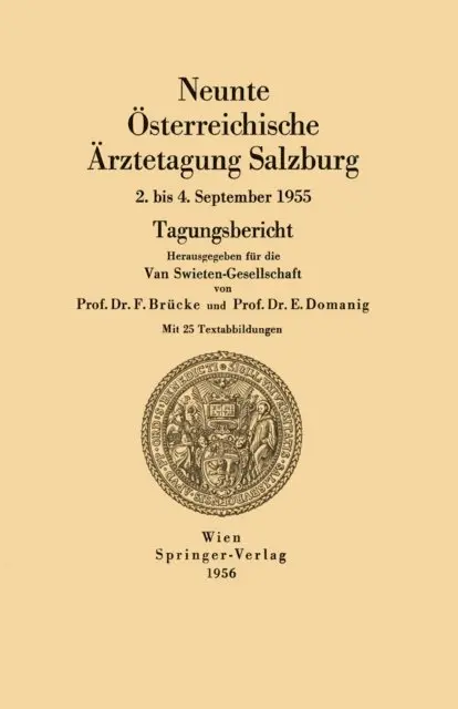 E. Domanig, F. Brucke - Neunte Österreichische Ärztetagung Salzburg, E-bok. Tillgänglighet: Lägg i varukorg