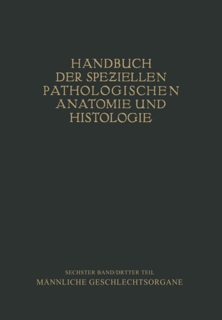 Otto Lubarsch, Friedrich Henke, H. Chiari - Harnorgane Männliche Geschlechtsorgane, E-bok