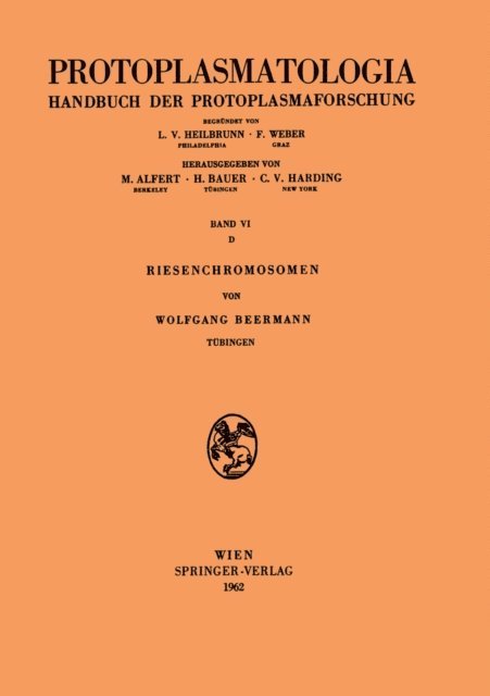 Wolfgang Beermann - Riesenchromosomen, E-bok