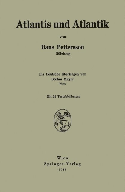 Hans Pettersson - Atlantis und Atlantik, E-bok
