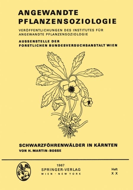 H. Martin-Bosse - Schwarzföhrenwälder in Kärnten, E-bok