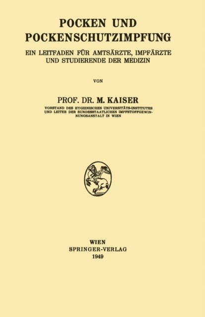 Marius Kaiser - Pocken und Pockenschutzimpfung, E-bok