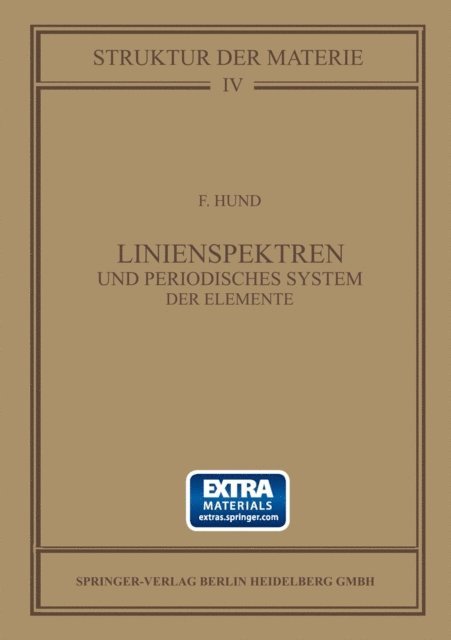 Friedrich Hund - Linienspektren und Periodisches System der Elemente, E-bok