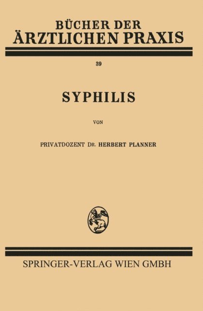 Herbert Planner - Syphilis, E-bok