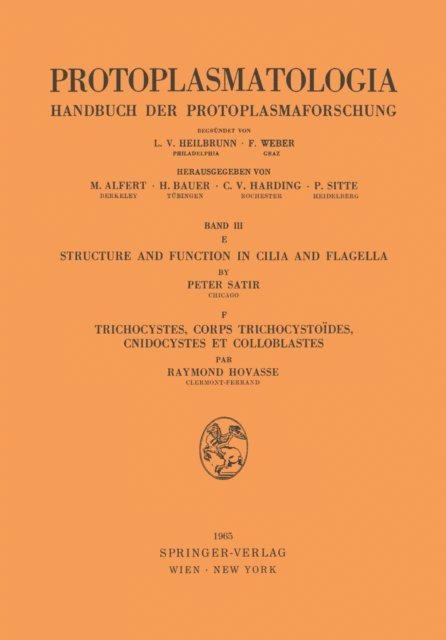 Raymond Hovasse, Peter Satir - Structure and Function in Cilia and Flagella / Trichocystes, Corps Trichocystoides, Cnidocystes et Colloblastes, E-bok
