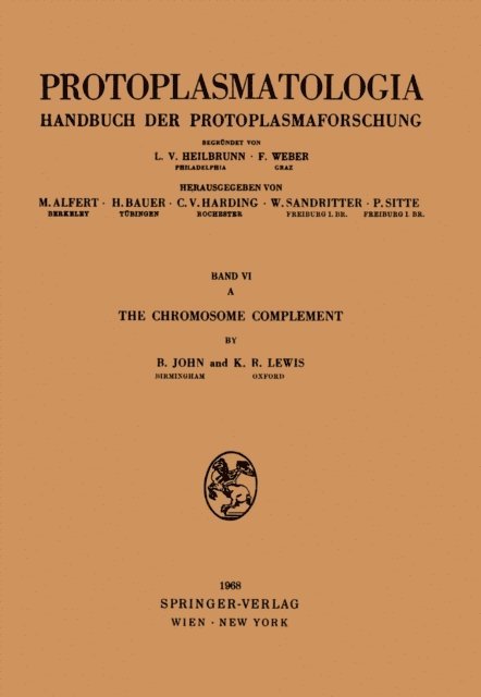 Kenneth R. Lewis, Bernard John - Chromosome Complement, E-bok