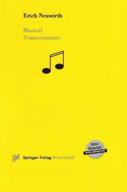 Erich Neuwirth - Musical Temperaments, E-bok