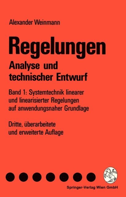 Alexander Weinmann - Regelungen Analyse und technischer Entwurf, E-bok
