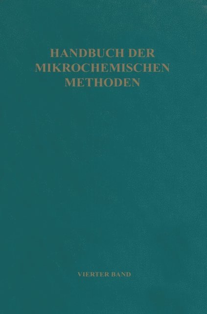 H. Malissa, M.K. Zacherl, F. Hecht - Elektronenstrahl-Mikroanalyse, E-bok