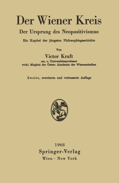Victor Kraft - Der Wiener Kreis, E-bok