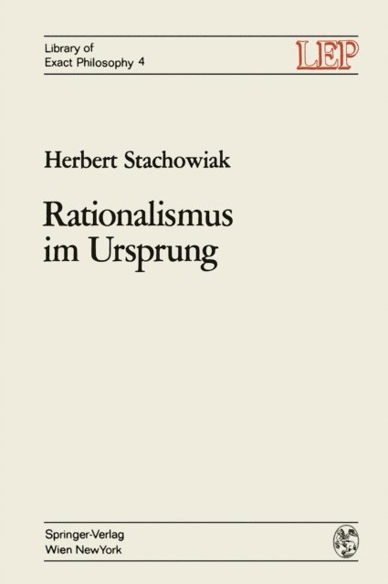 Herbert Stachowiak - Rationalismus im Ursprung, E-bok