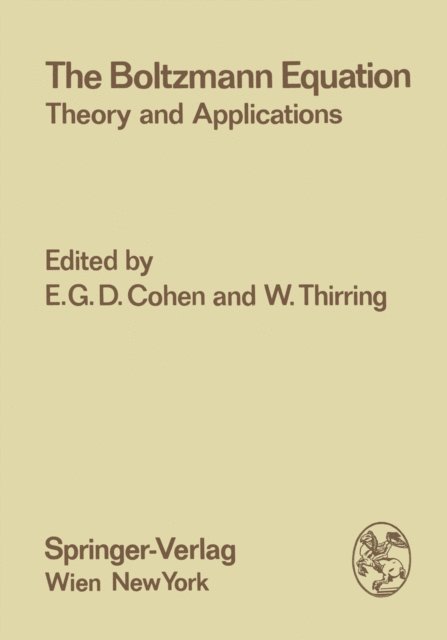 W. Thirring, E.G.D. Cohen - Boltzmann Equation, E-bok