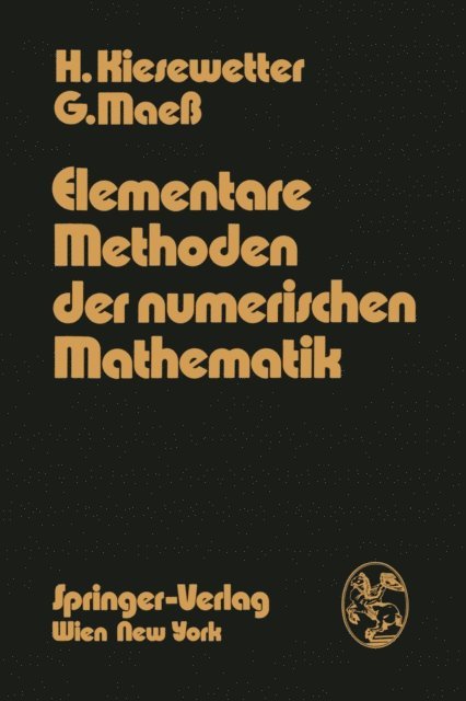 G. Mae, H. Kiesewetter - Elementare Methoden der numerischen Mathematik, E-bok